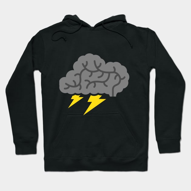 Brain Storm Hoodie by viktorhertz